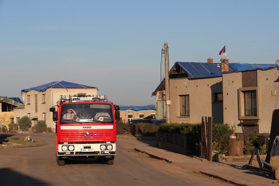 Moravská Nová Ves a obnova obce po ničivém tornádu (28. 6. 2021)