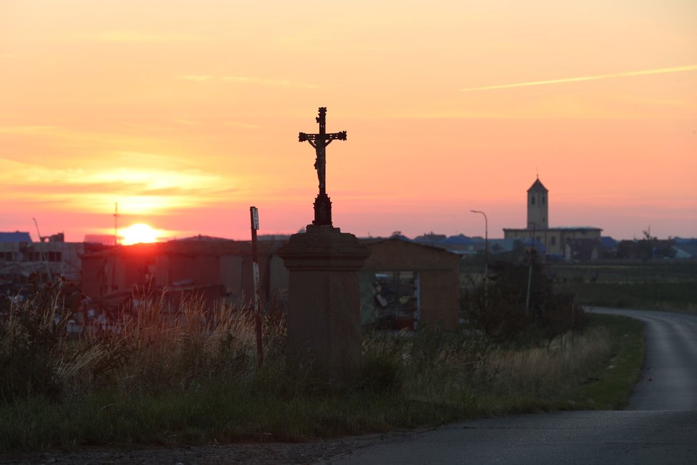 Moravská Nová Ves a obnova obce po ničivém tornádu (28. 6. 2021)