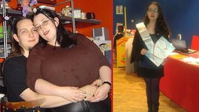 Za tři roky dokázala Morgaen zhubnout neuvěřitelných 60 kilogramů.