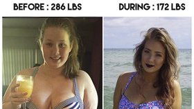 Shodila padesát kilo. Když se chtěla pochlubit, někdo její fotku nahlásil