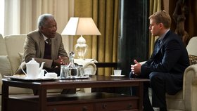 Morgan Freeman se ve filmu Invictus potkal s mladším hereckým koelgou z Hollywoodu Mattem Damonem