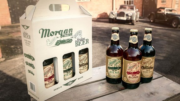 Morgan Motor Company nyní nabízí vedle aut i pivo... Alkoholické!