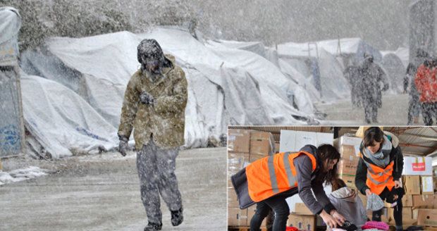 „Umírají zimou.“ Jana přivezla uprchlíkům na Lesbos termoprádlo a rukavice