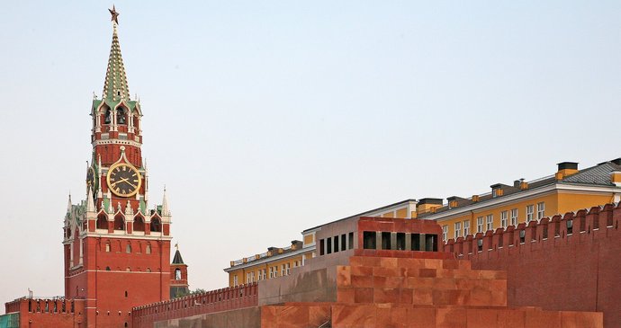 Moskevský kreml a Leninovo mauzoleum (2010).