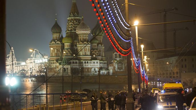 V Moskvě byl zastřelen kritik Kremlu Boris Němcov 