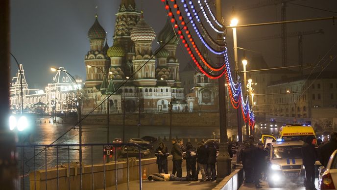 V Moskvě byl zastřelen kritik Kremlu Boris Němcov V Moskvě byl zastřelen kritik Kremlu Boris Němcov