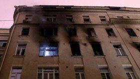 Při požáru v Moskvě zemřelo nejméně 7 lidí, (4.02.2019).