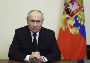 Vladimir Putin se vyjádřil k teroristickému útoku v Moskvě.