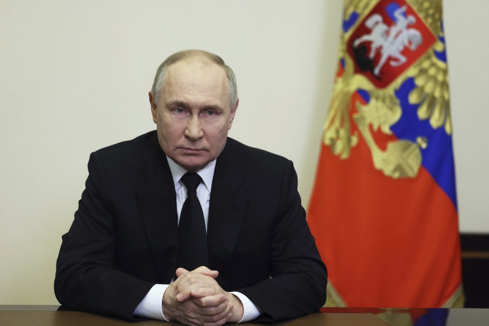 Vladimir Putin se vyjádřil k teroristickému útoku v Moskvě