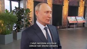 VIDEO DNE: Putin v reakci na dronový nálet obvinil Ukrajince z útoků na civilní cíle