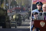 Vojenská přehlídka v Moskvě: Putin vystoupil na Rudém náměstí