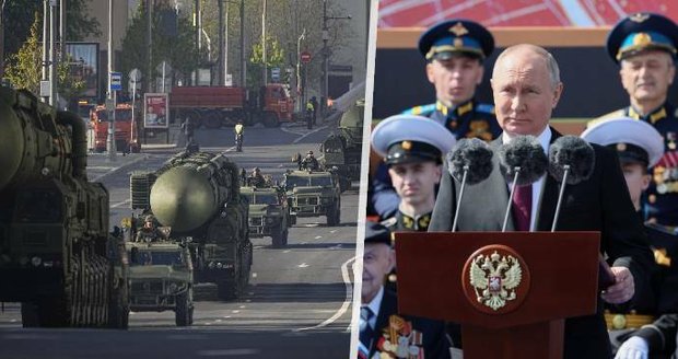 Putin v Moskvě obviňoval Západ, na přehlídku vyslal jediný tank?! Chybělo i letectvo