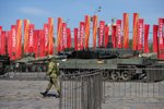 Výstava západní vojenské techniky v Moskvě (1. 5. 2024)