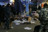 Výbuch na tržišti v Moskvě zranil 13 lidí