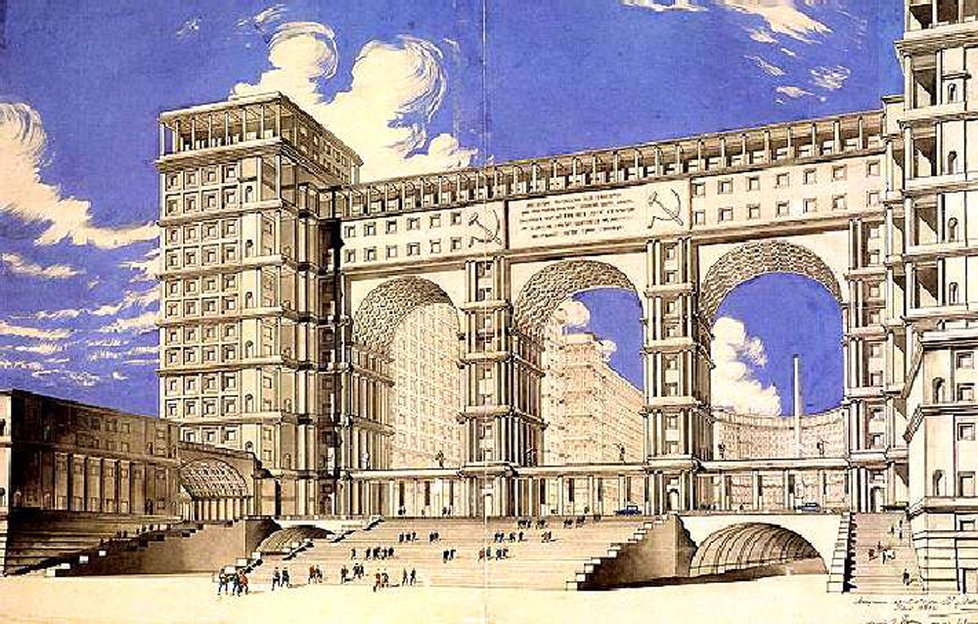 Diktátorovi architekti plánovali Moskvu, takřka přes noc, proměnit v nejmodernější metropoli na světě zastiňující všechna ostatní hlavní města.