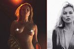 Kate Moss se nechala vyfotit nahá.
