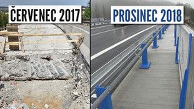 Nový most na silnici I/43 u Černé Hory má životnost 100 let.