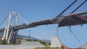 Z mostu pouhé týdny před zřícením údajně trčely kabely.