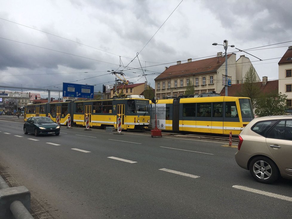 Loňský začátek rekonstrukce mostu Generála Pattona