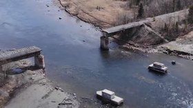 Zloději kovů ukradli v Rusku téměř celý železniční most