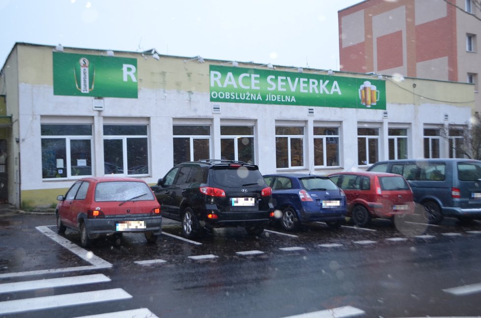 Restaurace Severka v Mostu před rokem