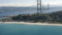Různé projektu mostu na Sicílii.