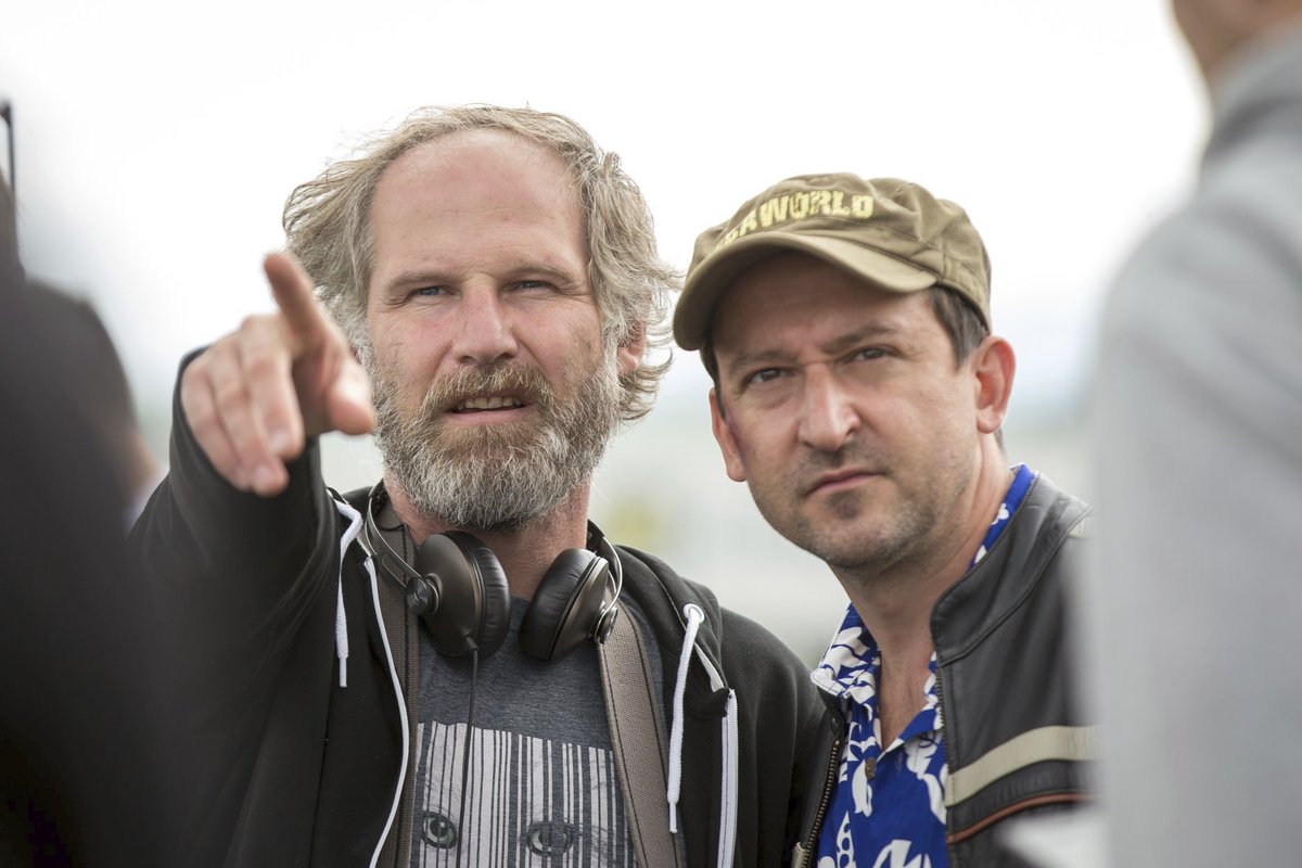 Martin Hofmann s režisérem Honzou Prušinovským.