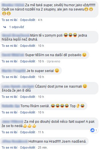 Lidé byli z premiérového dílu seriálu Most! naprosto nadšeni.