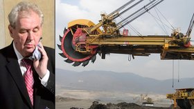 Miloše Zemana vyslýchala protikorupční policie kvůli privatizaci Mostecké uhelné.