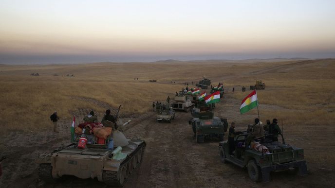 Irácké jednotky společně s kurdskými pešmergy zahájily ofenzivu, jejímž cílem je znovudobytí severoiráckého města Mosul.