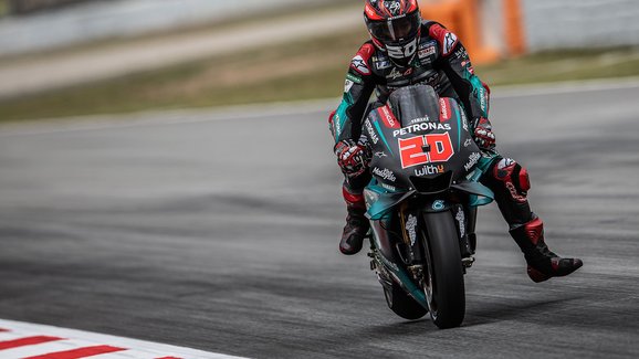 Motocyklová VC Katalánska 2019: Fabio Quartararo exceloval v kvalifikaci MotoGP