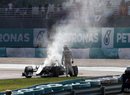 Mercedes řízený Lewisem Hamiltonem měl od roku 2014 pouze dvě poruchy. Tato z Malajsie 2016 připravila Brita o titul.