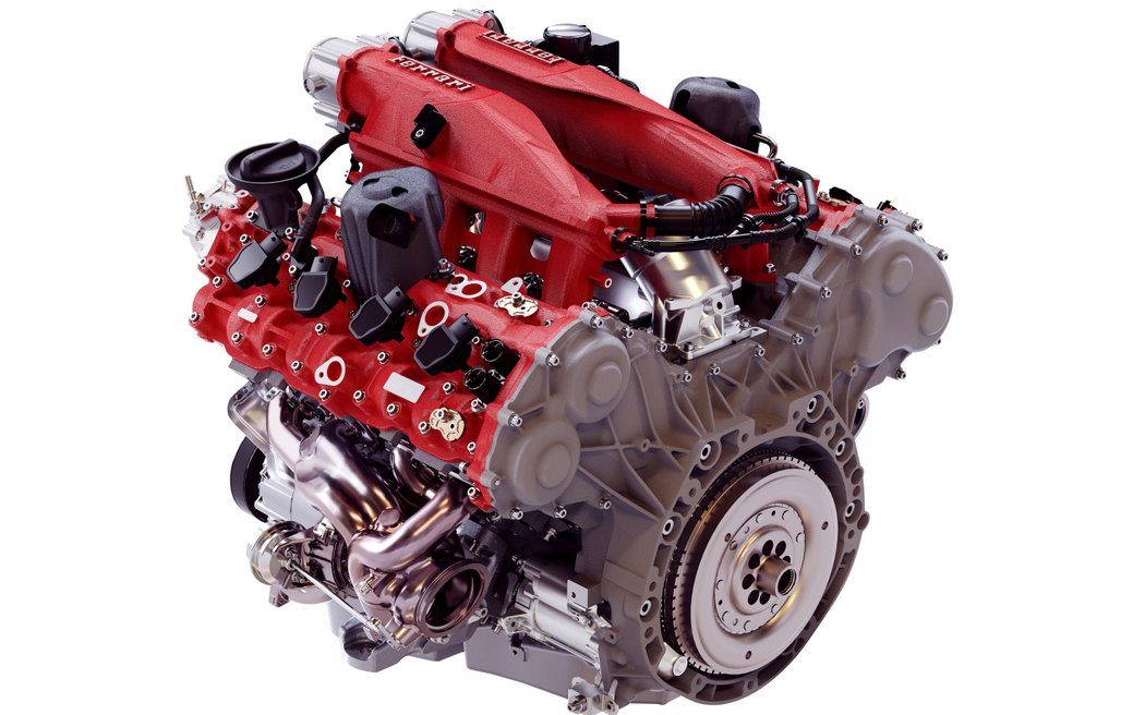 Ferrari 3.9 twin-turbo V8