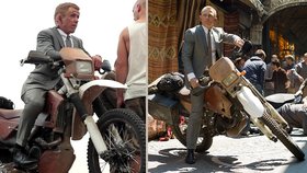 Australský šílenec Robbie Maddison umí na motorce neuvěřitelné kousky. Také proto se dostal do filmu James Bond.