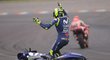 Valentino Rossi byl po střetu s Markem Márquezem pořádně rozčílený