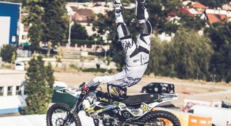 Freestyle motokrosař Libor Podmol byl třetí v závodě MS