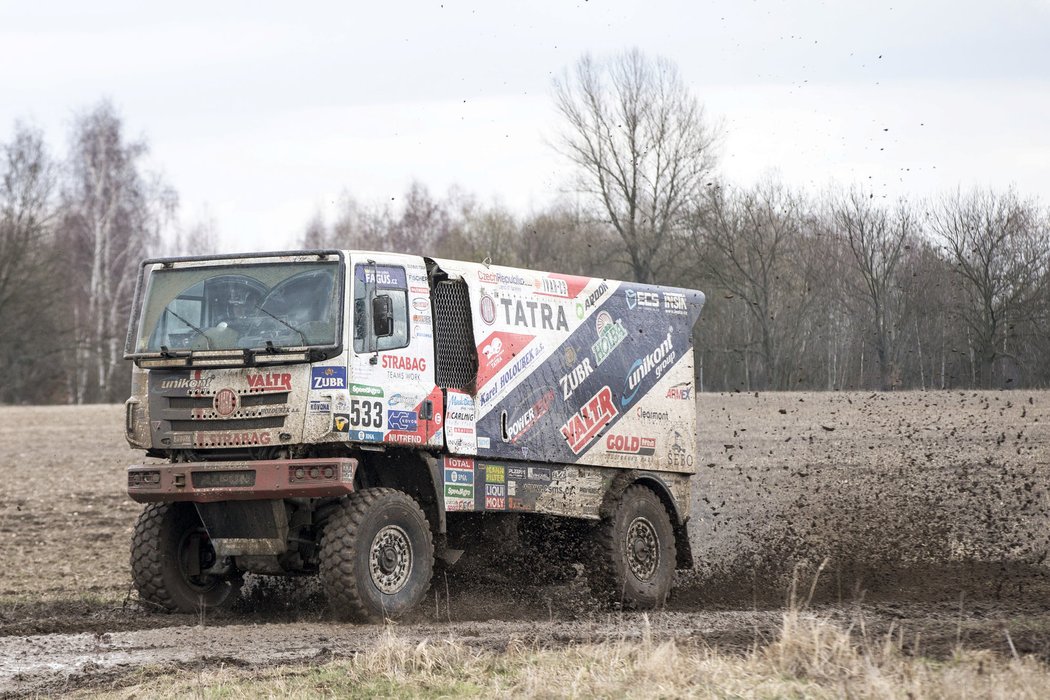 Tahle Tatra pojede na přelomu roku slavný Dakar.