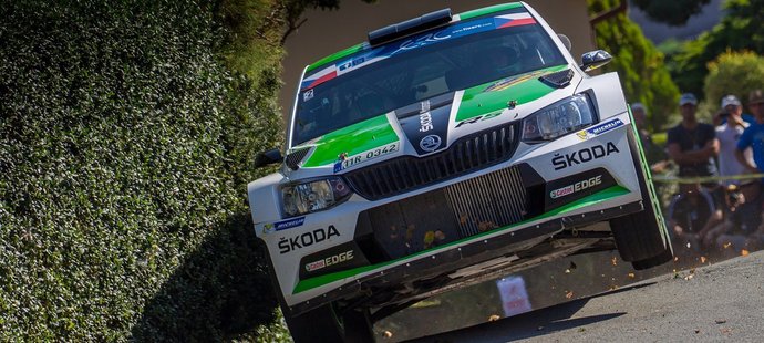 Kopecký vykročil za třetím triumfem na českokrumlovské rallye (ilustrační foto)