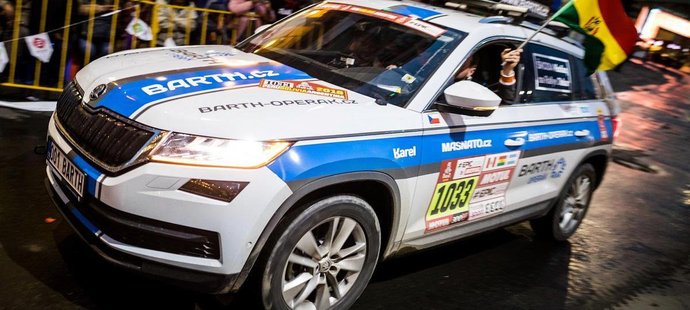 Přes pět tisíc kilometrů najel Kodiaq během Dakarské rallye, kde byl součástí asistenční posádky českého týmu BARTH Racing.