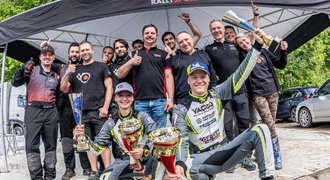 První triumf Caise! Vyhrál Rallysprint Kopná, nezaszavil ho ani defekt