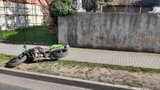 Motorkář na Plzeňsku ujížděl policii: Stroj někdo ukradl v Německu