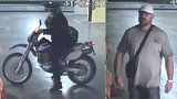 VIDEO: Brýlatý tlouštík ukradl v Holešovicích motorku za 80 tisíc! Nejdřív obhlížel terén, na kamery nemyslel