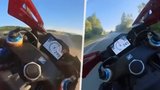 Šílenec na motorce se hnal po Českokrumlovsku rychlostí 300 kilometrů v hodině! Jde po něm policie