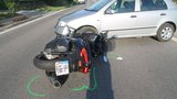 Černý víkend motorkářů na Hodonínsku: Tři museli po nehodách do nemocnice