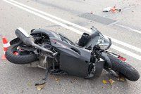 Na Zlínsku se srazili dva motorkáři: Jeden nepřežil!