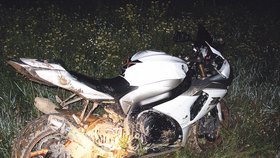 Na této motorce motocyklista (32) ujížděl policistům
