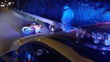Policejní honička! Motorkář pod vlivem pervitinu a marihuany ujížděl, nakonec se vyboural
