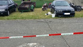 Opilý motorkář vjel do lidí, zasahovat musel i vrtulník.