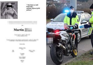 Motorkář Martin K. se vyboural v Butovicích. Po nárazu do lampy zemřel.