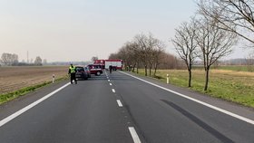 Tragická nehoda u Poděbrad: O život přišli dva motorkáři (28. 3. 2020).